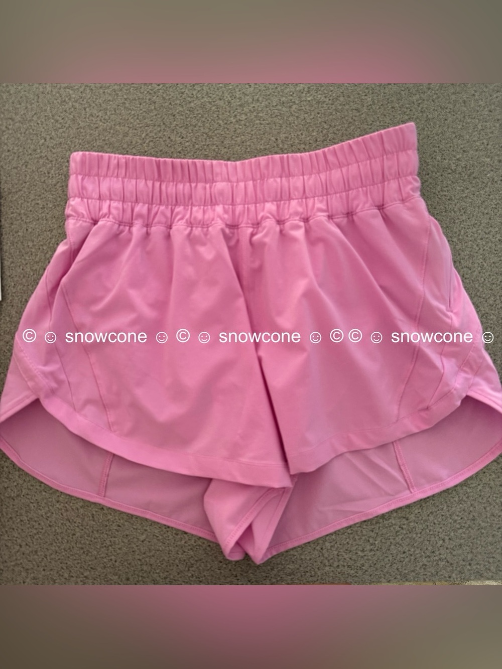 NEW Lululemon Track That High-Rise Lined Short 3" Dahlia Mauve Pink Size 6
